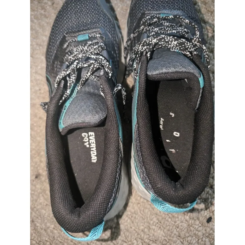 ASICS Women's GEL-SONOMA 5 Size 10 Trail Running Shoes 1012A568 Blue Teal‎ Black